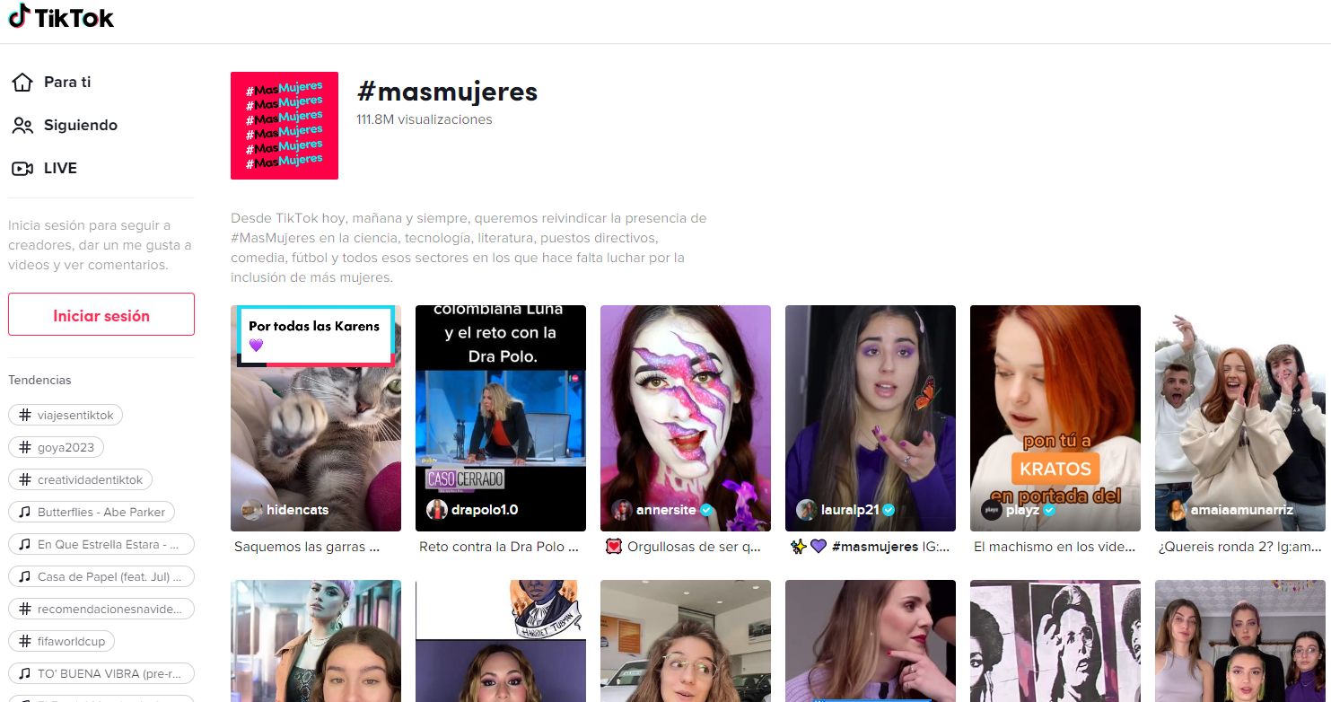 TikTok Visibiliza El Talento Femenino Con La Iniciativa #MásMujeres